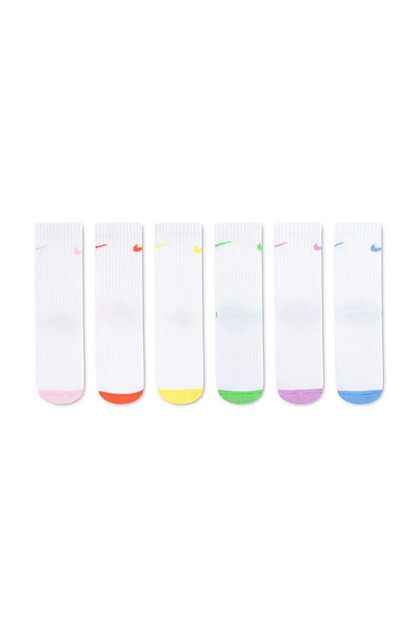 Шкарпетки дитячі 6 шт. Nike колір білий