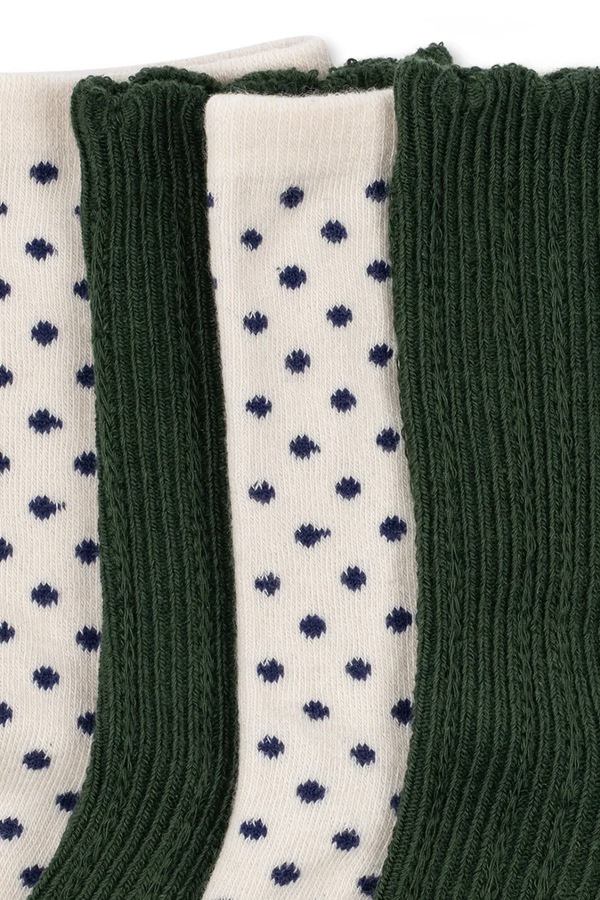 Носки детские Konges Sløjd 2 PACK DOT SOCKS цвет разноцветный