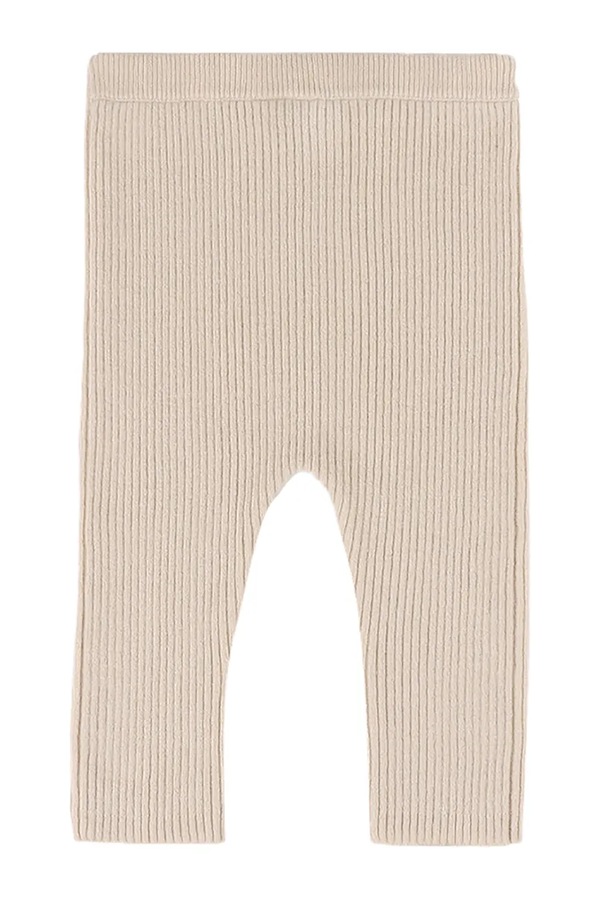 Леггинсы для младенцев из мериносовой шерсти Donsje Mesi Merino Wool Trousers цвет бежевый
