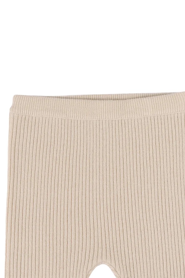 Леггинсы для младенцев из мериносовой шерсти Donsje Mesi Merino Wool Trousers цвет бежевый фото 2