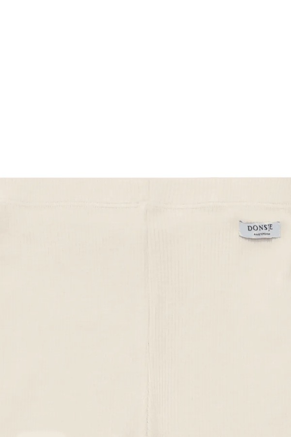 Леггинсы детские хлопковые с эластаном Donsje Ellie Leggings цвет бежевый фото 2