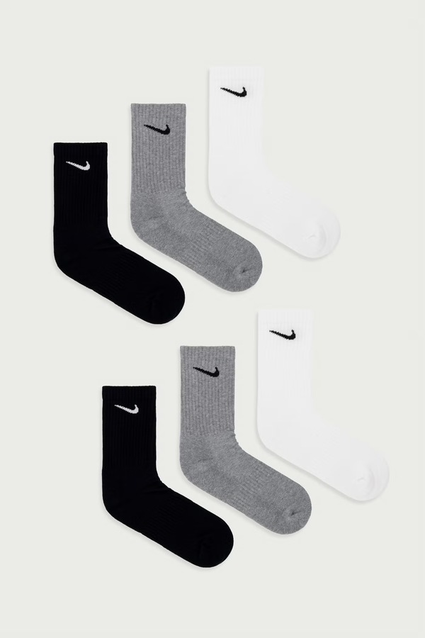 Шкарпетки EQUIP 6 шт. Nike Sportswear колір сірий