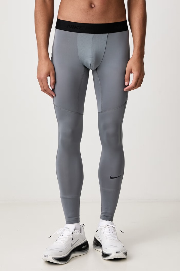 Спортивні легінси чоловічі Nike Pro Dri-FIT колір сірий