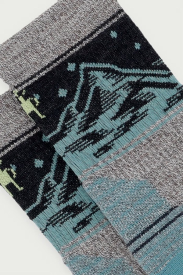 Спортивні шкарпетки чоловічі Smartwool колір коричневий