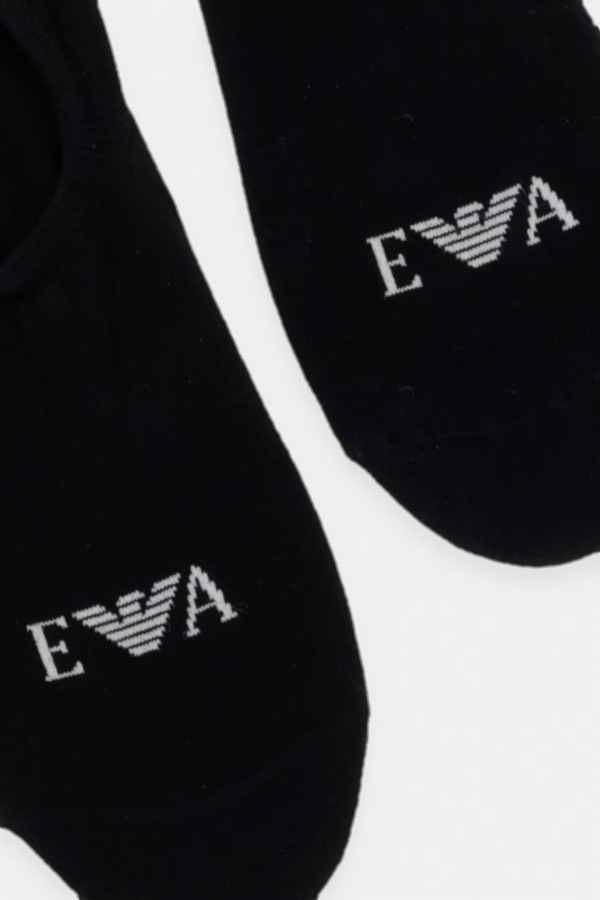 Носки до щиколотки мужские 3 шт. Emporio Armani Underwear цвет черный