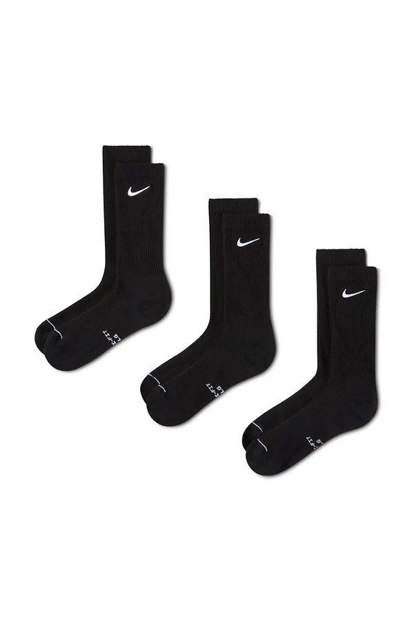 Шкарпетки Everyday 3 шт. Nike Sportswear колір чорний