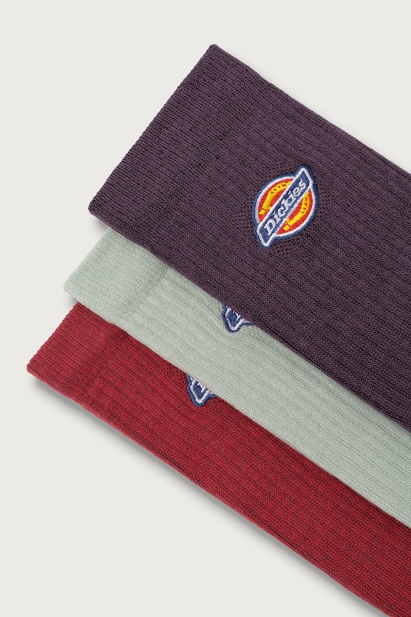 Шкарпетки жіночі 3 шт. Dickies колір фіолетовий фото 2