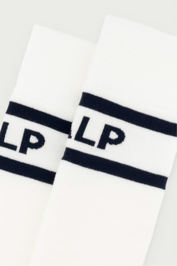 Гірськолижні шкарпетки з вовною Fusalp SNOWLEO SOCK колір білий фото 2