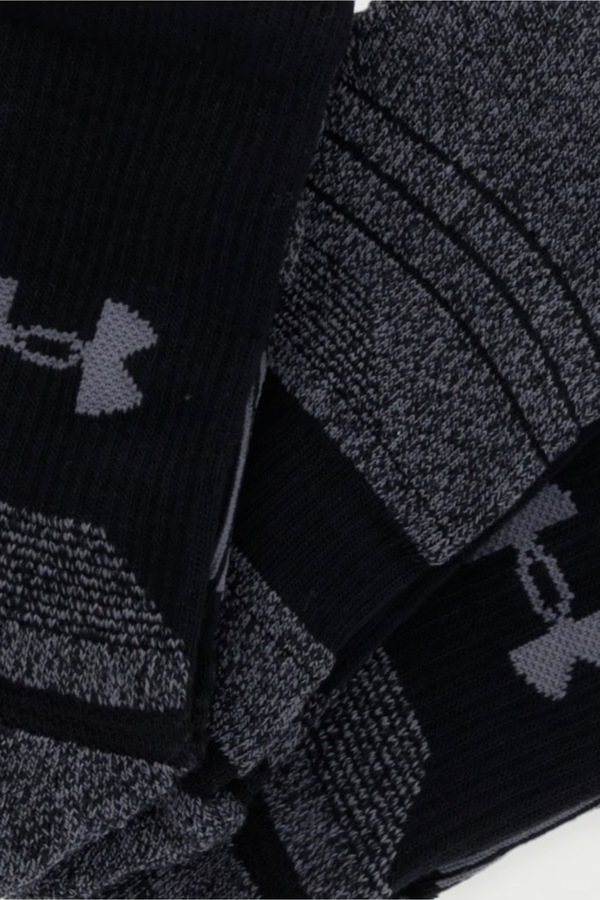 Спортивні шкарпетки 3 шт. Under Armour колір чорний фото 2