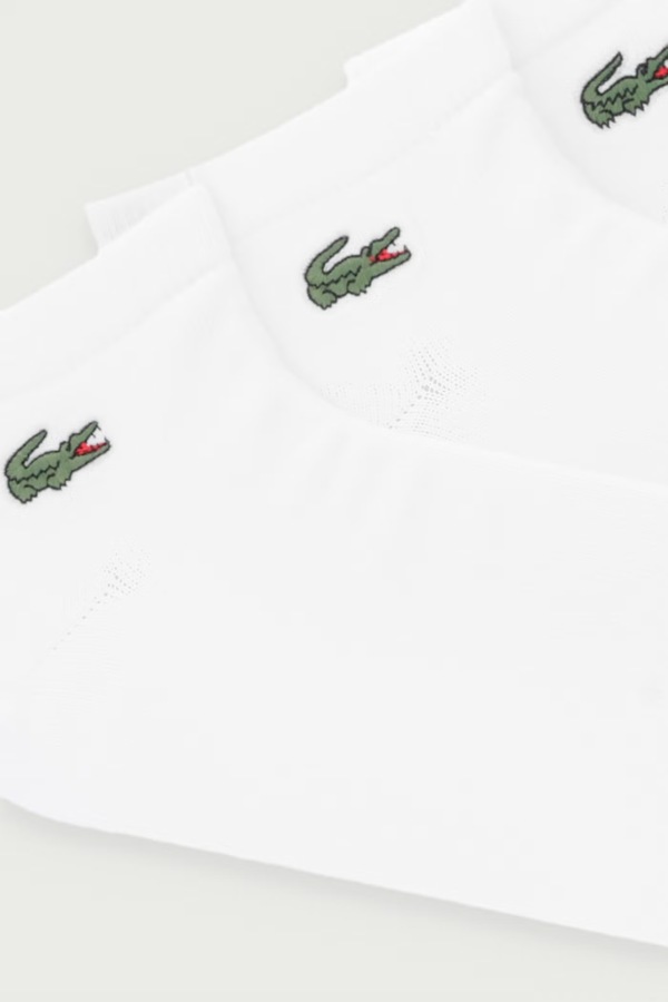 Шкарпетки 3 шт. Lacoste колір білий