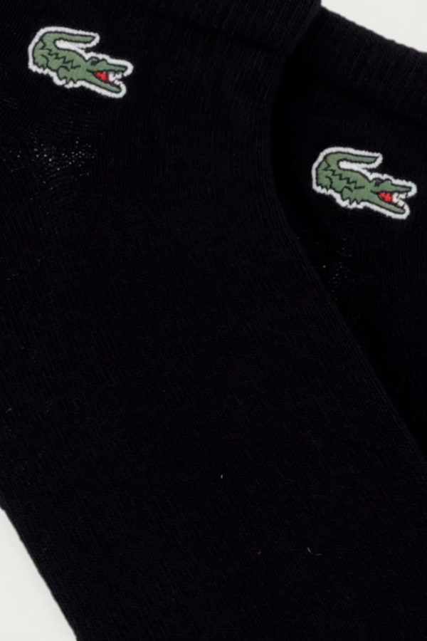 Шкарпетки 3 шт. Lacoste колір чорний