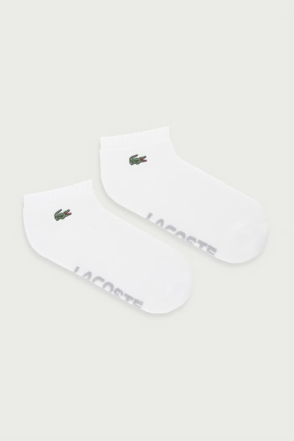 Шкарпетки 2 шт. Lacoste колір білий фото 2