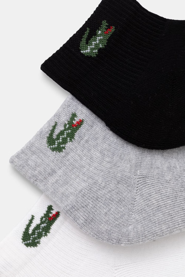 Шкарпетки 6 шт. Lacoste колір білий