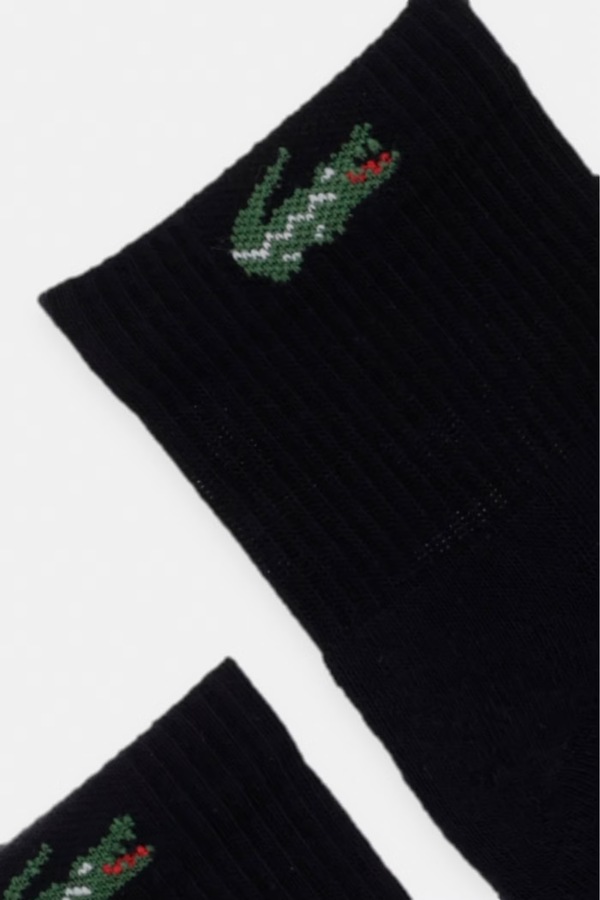 Шкарпетки 6 шт. Lacoste колір чорний
