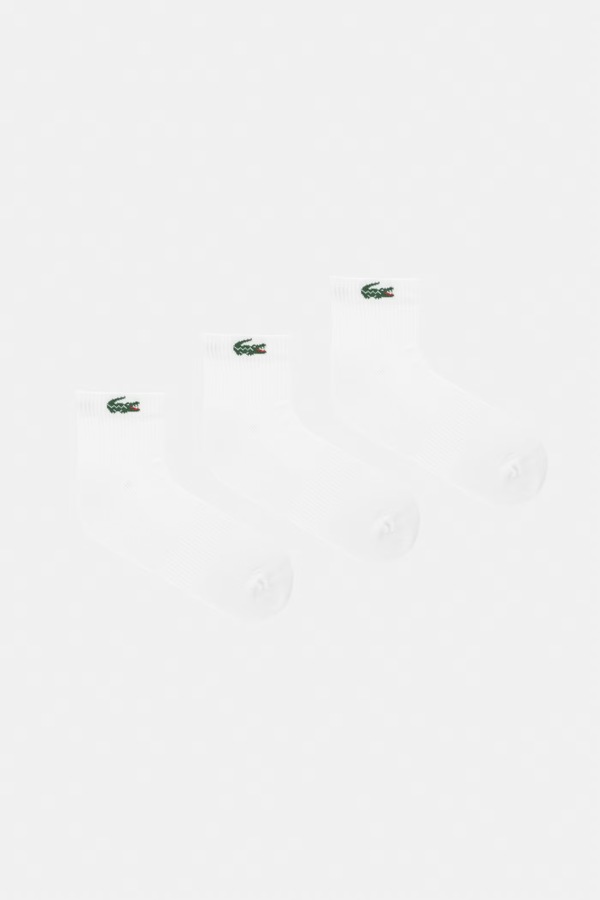 Шкарпетки 3 шт. Lacoste колір білий фото 2