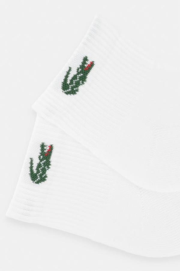 Шкарпетки 3 шт. Lacoste колір білий