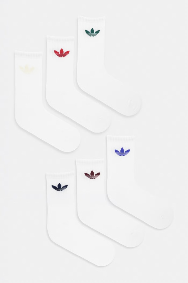 Шкарпетки 6 шт. adidas Originals колір білий фото 2