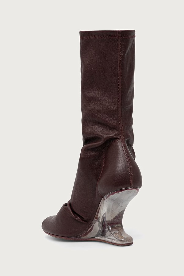 Ботильйони з відкритими пальцями жіночі Rick Owens Lilies Cantilever 8 колір помаранчевий фото 3