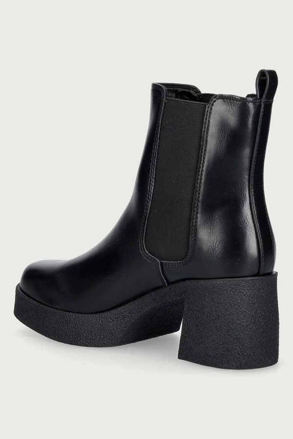 Ботильйони жіночі Koi Footwear REALM CHUNKY CHELSEA BOOTS колір чорний фото 3