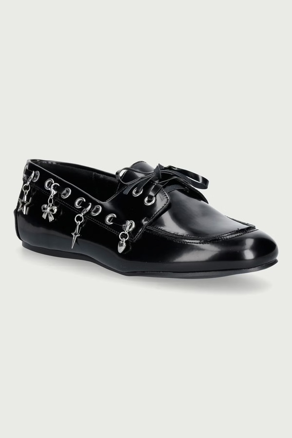 Мокасини жіночі Koi Footwear RELIC FLAT MOCCASINS колір чорний