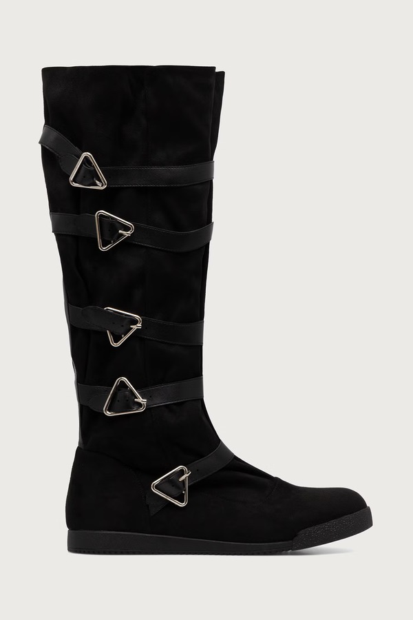 Чоботи жіночі Koi Footwear THE ONI REVENANT LONG BOOTS колір чорний фото 2