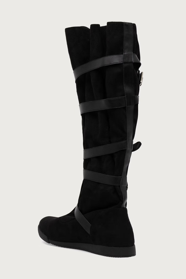 Чоботи жіночі Koi Footwear THE ONI REVENANT LONG BOOTS колір чорний фото 3