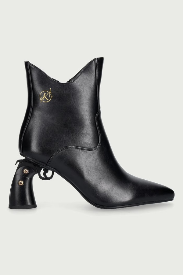 Ботильйони жіночі Koi Footwear GG01-VENDETTA GUN HEEL BOOTS колір чорний фото 2