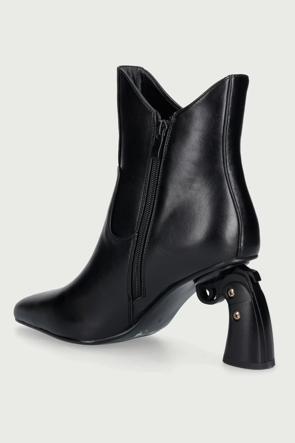 Ботильйони жіночі Koi Footwear GG01-VENDETTA GUN HEEL BOOTS колір чорний фото 3