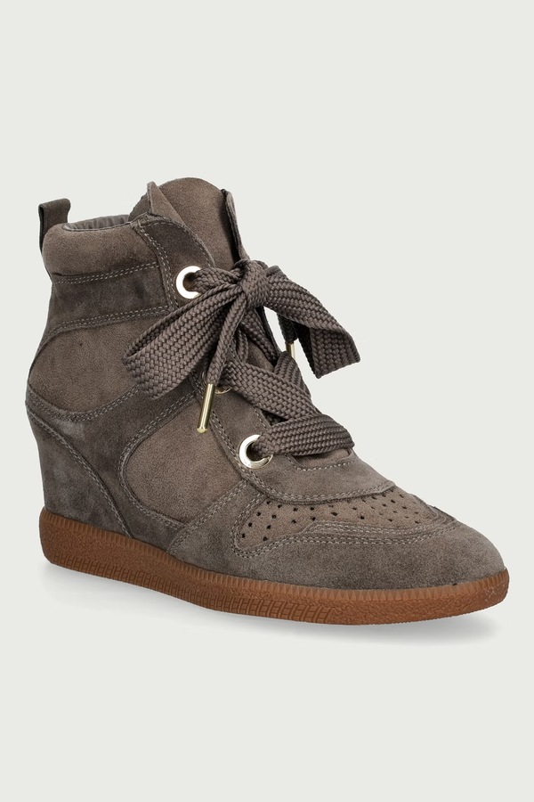 Mables кросівки жіночі замшеві Steve Madden колір коричневий