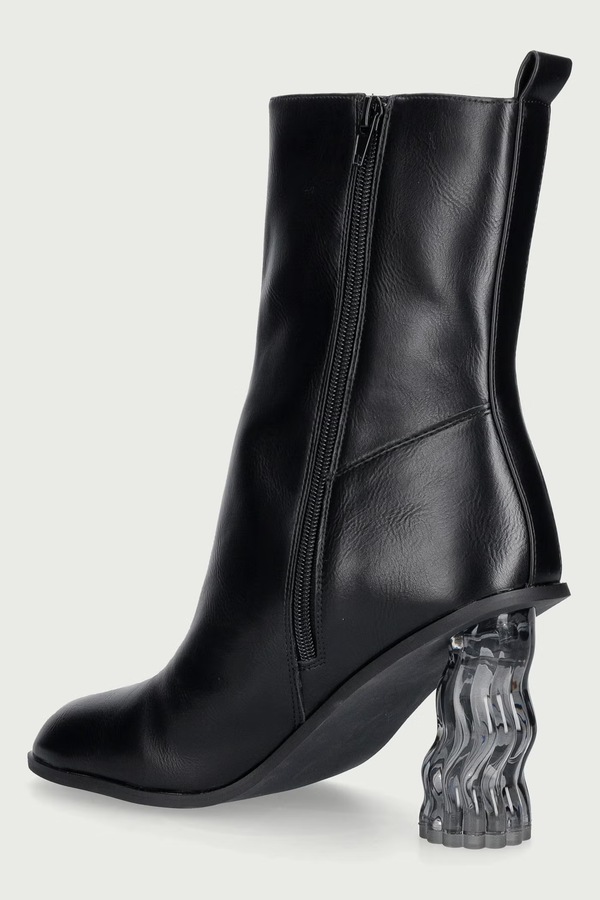 Ботильйони жіночі Koi Footwear Essence Heeled Tabi колір чорний фото 2
