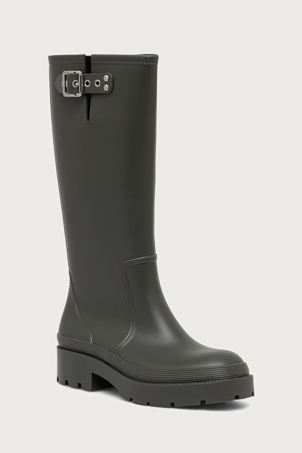 Гумові чоботи жіночі Steve Madden Rockyh20 колір зелений