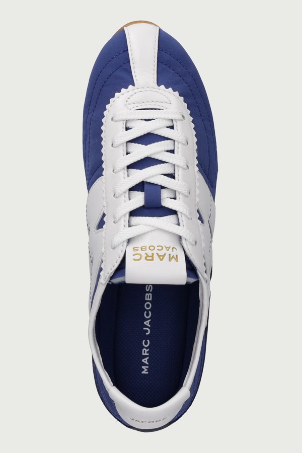 THE 400 BLEECKER RUNNER кросівки жіночі шкіряні MARC JACOBS колір блакитний фото 4