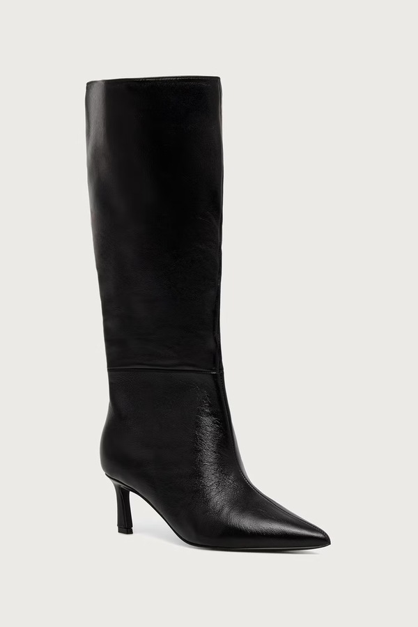 Сапоги женские кожаные Steve Madden Lavan цвет черный