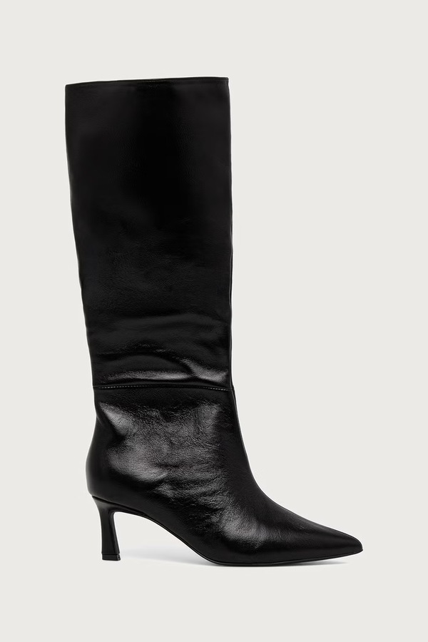 Сапоги женские кожаные Steve Madden Lavan цвет черный