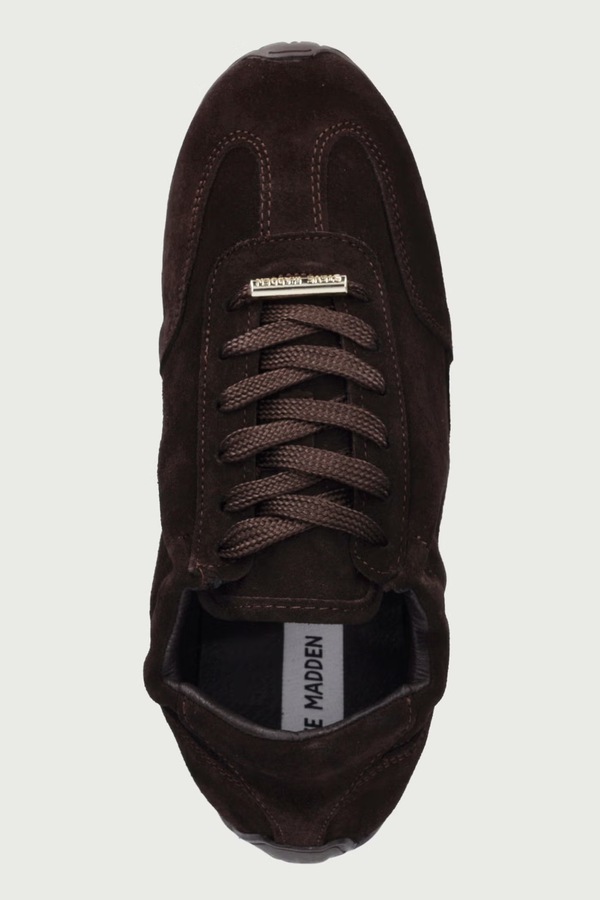 Bobby-S кросівки жіночі замшеві Steve Madden колір коричневий фото 4