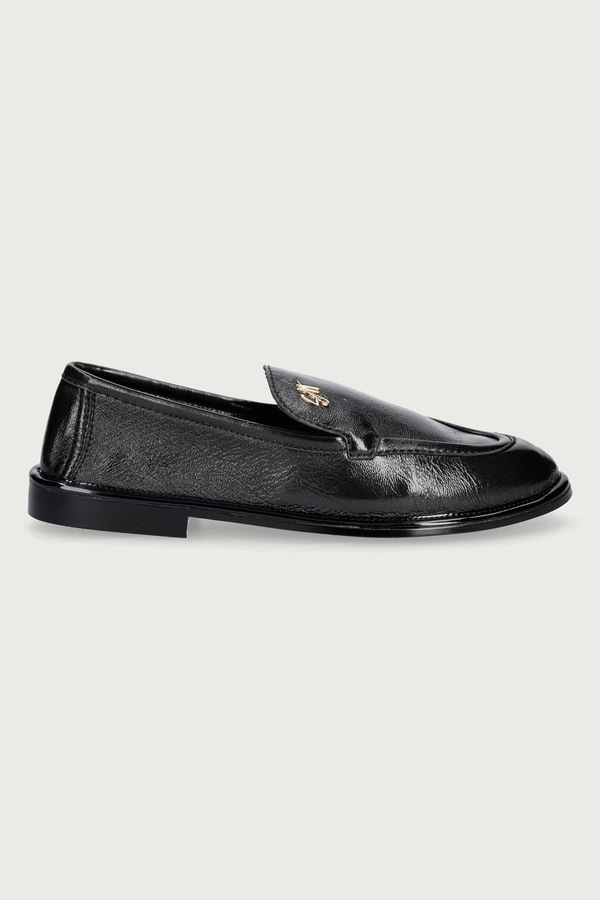 Мокасини жіночі шкіряні Steve Madden Chapters колір чорний