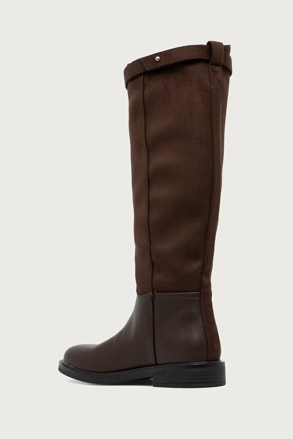 Чоботи жіночі Steve Madden Stryke колір коричневий фото 2
