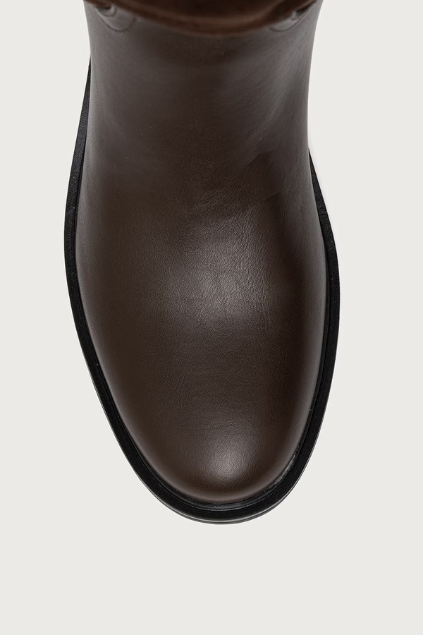 Чоботи жіночі Steve Madden Stryke колір коричневий фото 4