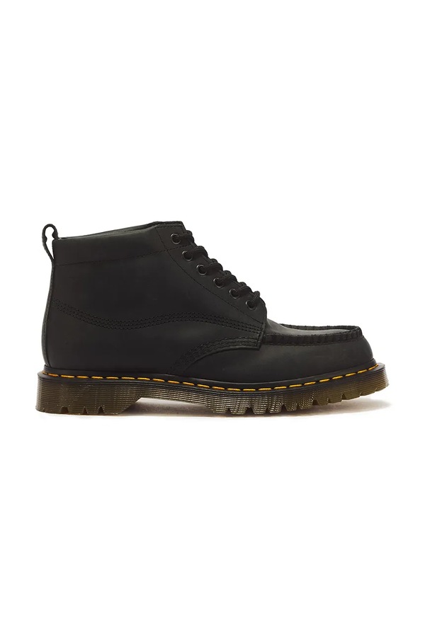 Воркери шкіряні Dr. Martens Lowell Chukka колір чорний