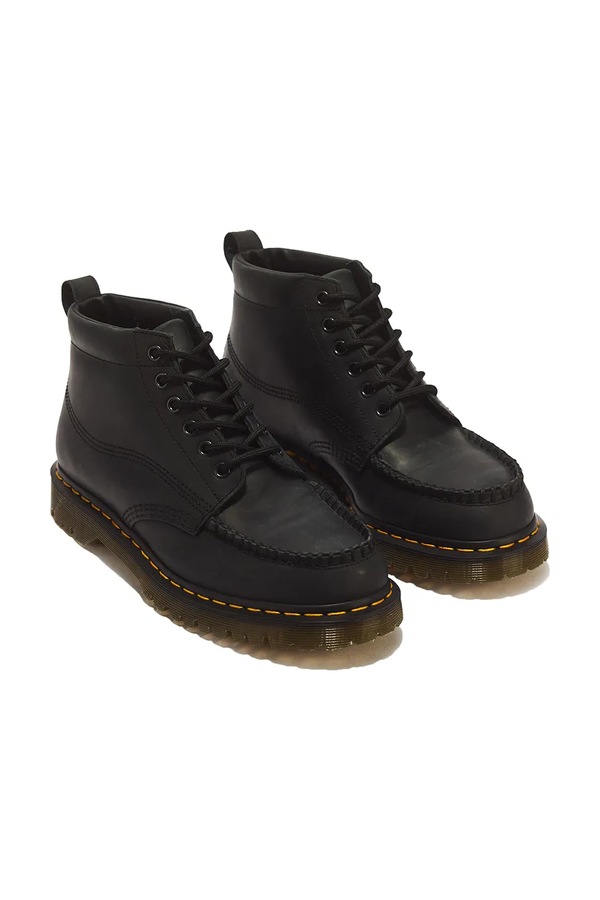 Воркеры кожаные Dr. Martens Lowell Chukka цвет черный