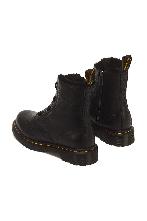 Ботильйони жіночі шкіряні Dr. Martens 1460 Zip WL колір чорний фото 3