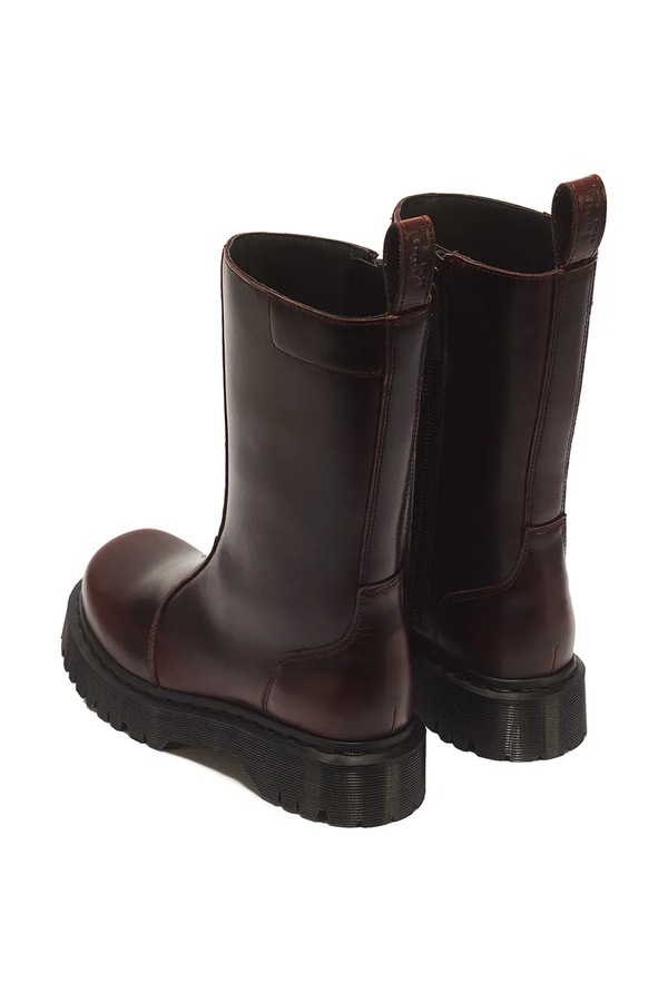 Ботильйони жіночі шкіряні Dr. Martens Rejena Mid колір коричневий фото 3