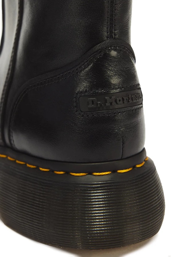 Чоботи для мотоцикла жіночі шкіряні Dr. Martens Buzz Hi колір чорний фото 4