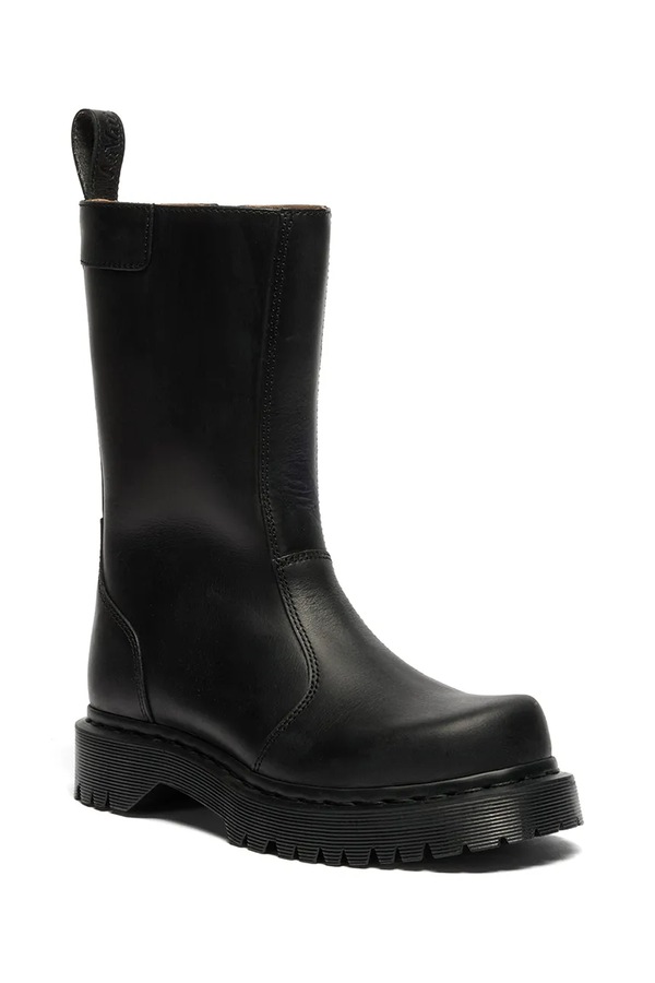 Ботильйони жіночі шкіряні Dr. Martens Rejena колір чорний фото 2