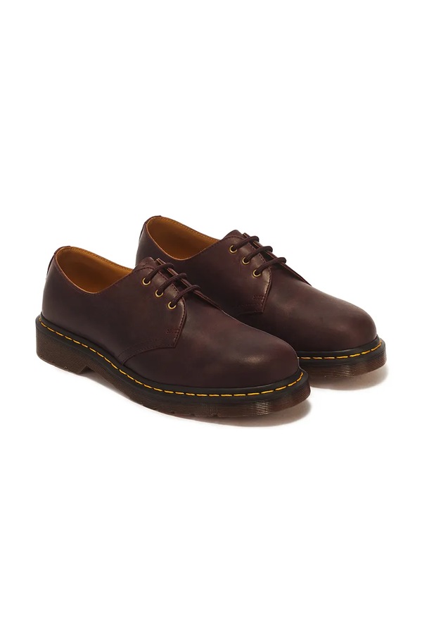 Напівчеревики шкіряні Dr. Martens 1461 колір бордовий
