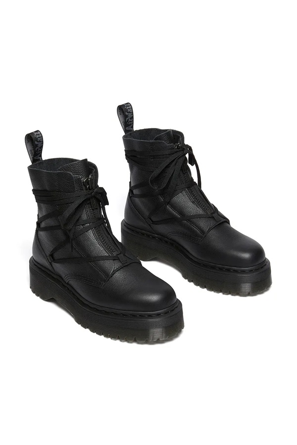 Воркери жіночі шкіряні Dr. Martens Jarrick II колір чорний фото 2