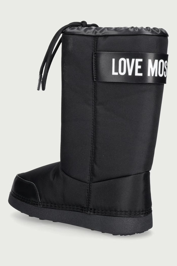 Снігові чоботи жіночі Love Moschino колір чорний фото 3
