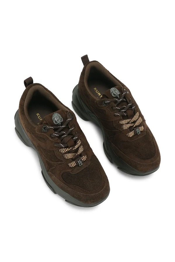 Starlight Runner кросівки жіночі замшеві Kurt Geiger London колір коричневий фото 2