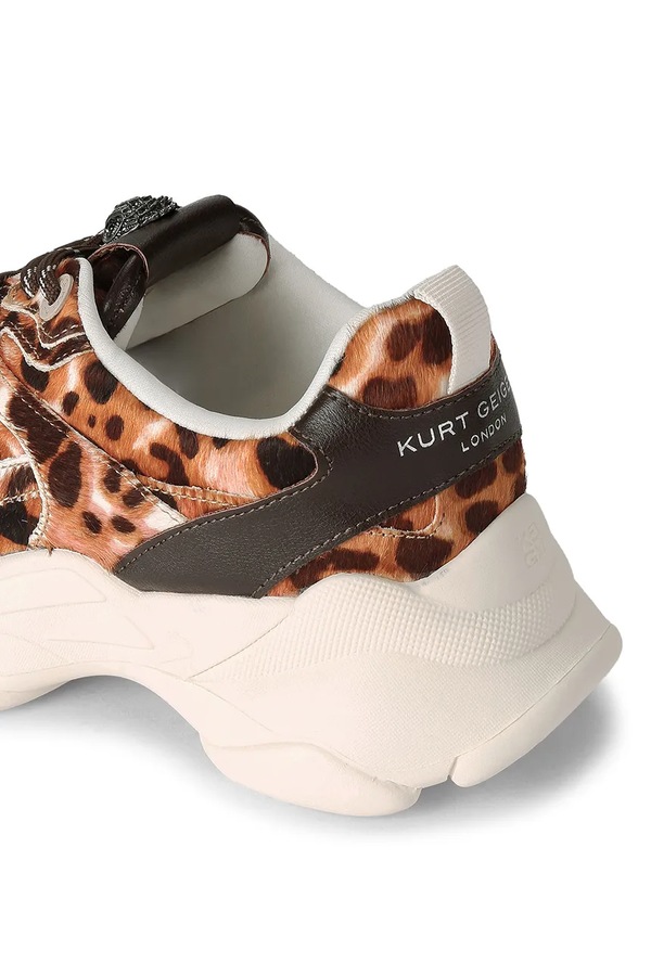 Starlight Runner кросівки жіночі шкіряні Kurt Geiger London колір коричневий фото 3