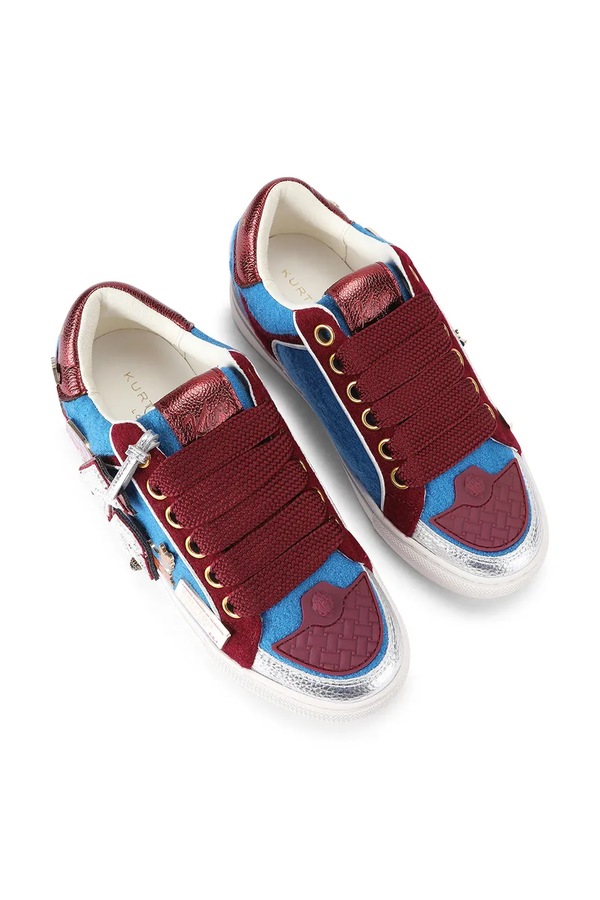 Southbank Tag Slim кросівки жіночі Kurt Geiger London колір бордовий фото 2